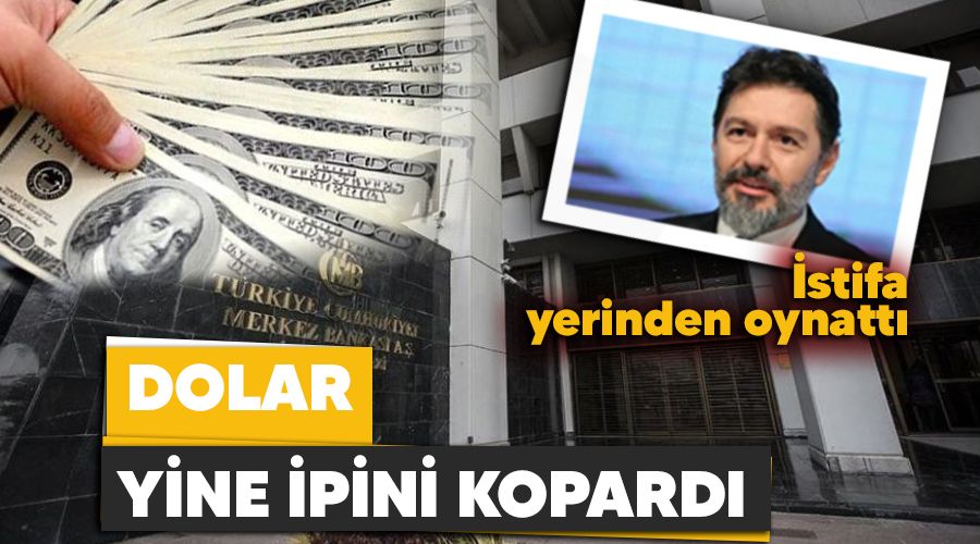 Dolar yine ipini kopardı