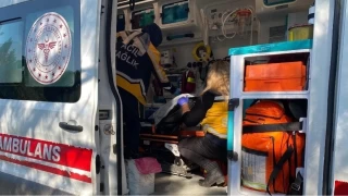 Dünyaya gözlerini ambulansta açtı