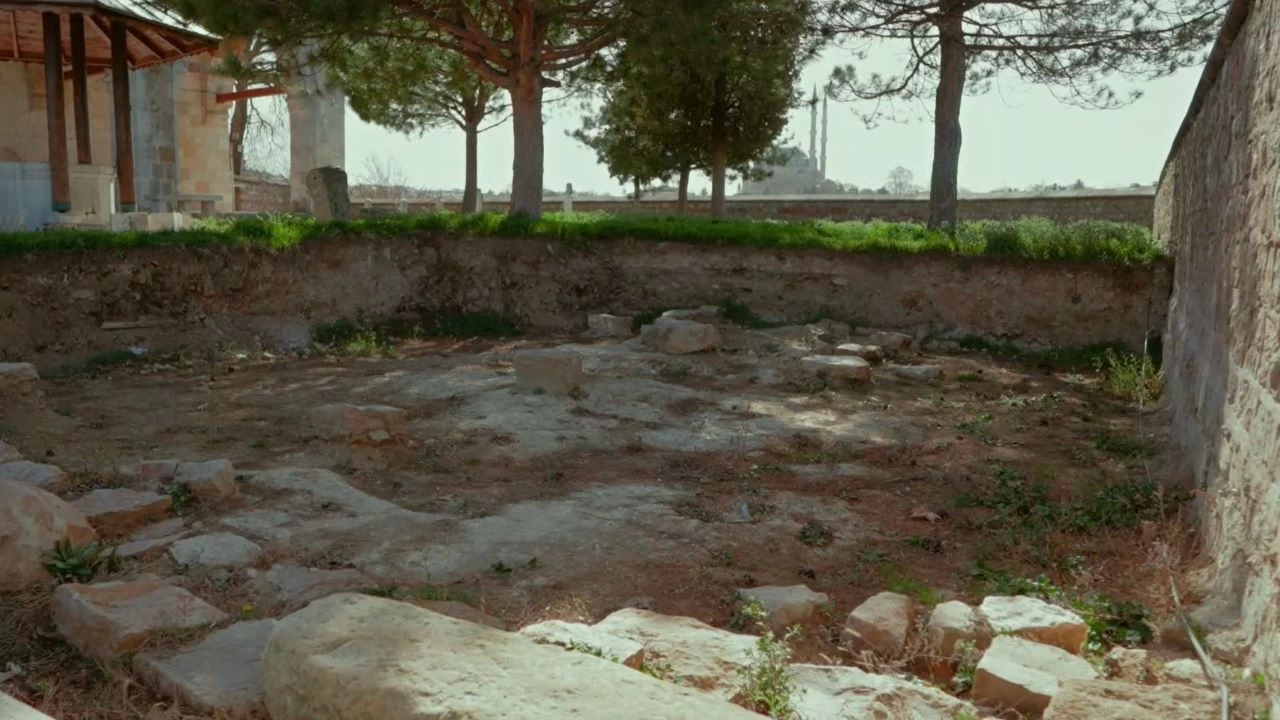 Edirne Mevlevihanesi'nin ina almalarna balanyor