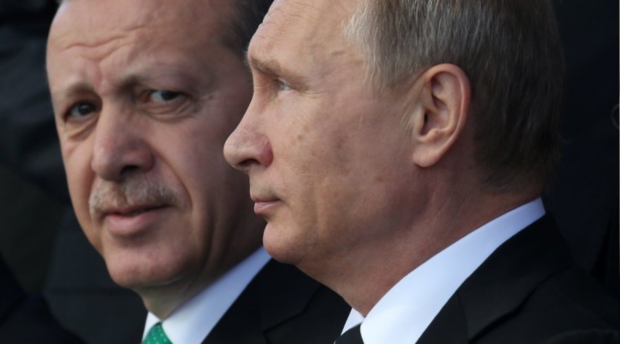 Erdo�an ile Putin �dlib'i g�r��t�