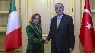 Erdoan, talya Babakan Meloni ile grt
