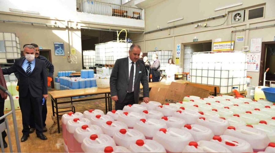 Fabrika gibi çalışan okul 1,5 yılda 2 milyon 987 bin liralık ciro