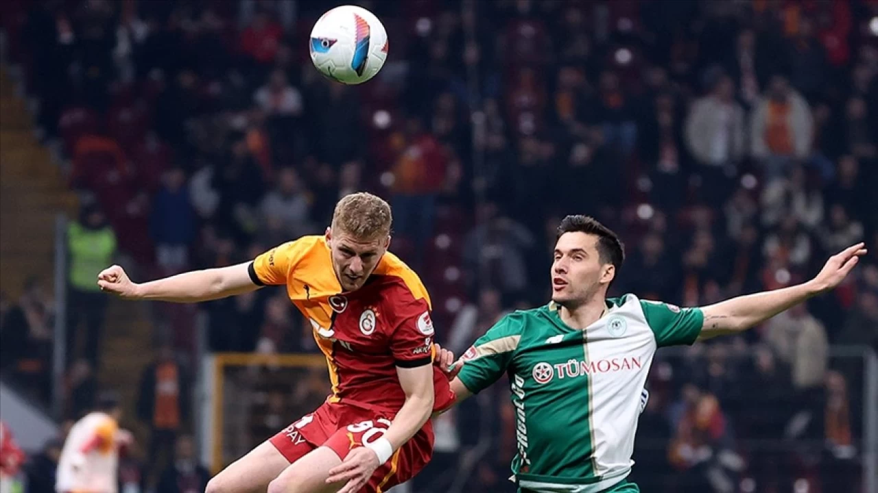 Galatasaray burun farkıyla çeyrek finale yükseldi