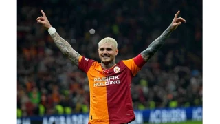 Galatasaray'da ma� sonu ��l�s� Mauro Icardi'den