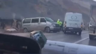 Gaziantep'te ii servisi ile tr arpt: 2 l, 7 yaral