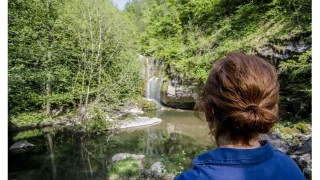 Gergece elalesi: Kre Dalar'nn eteklerinde, bir tabloyu andran manzara