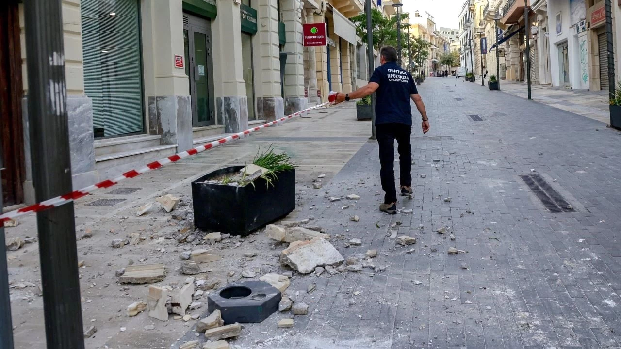 Girit Adası açıklarında 6 büyüklüğünde deprem