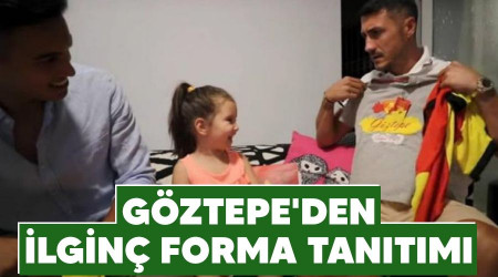 Göztepe'den ilginç forma tanıtımı