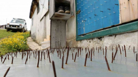 Gmhane'de ay tehdidine Karadeniz usul zm