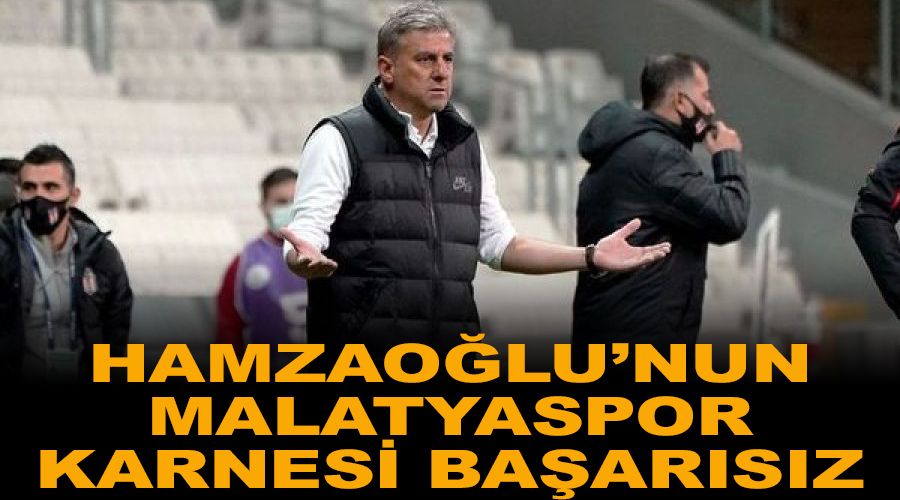 Hamzaolu'nun Malatyaspor karnesi baarsz