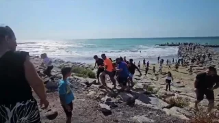 Hatay'da denizde boulma tehlikesi geiren 5 kiiden 2'si hayatn kaybetti
