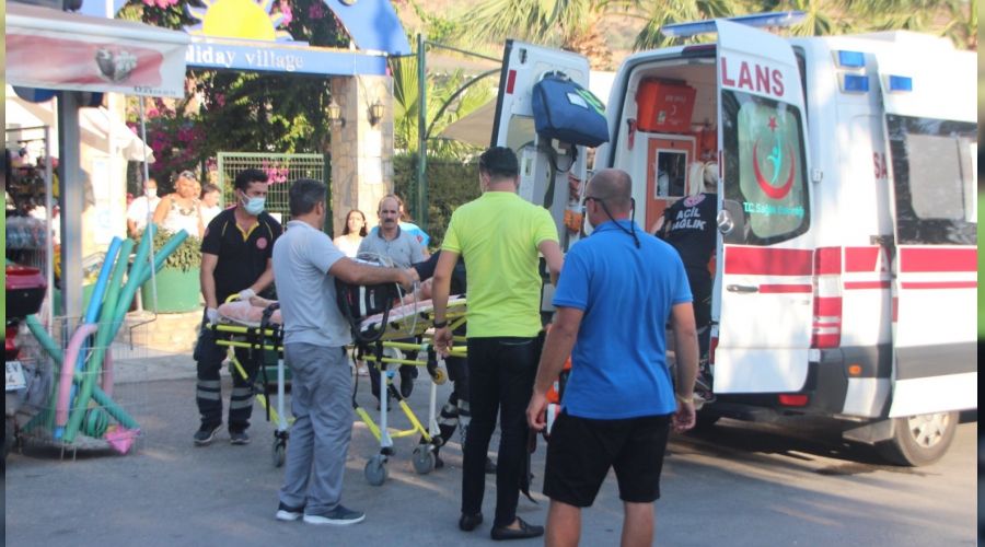 Havuzda bo�ulma tehlikesi ge�iren �ocuk kurtar�ld�