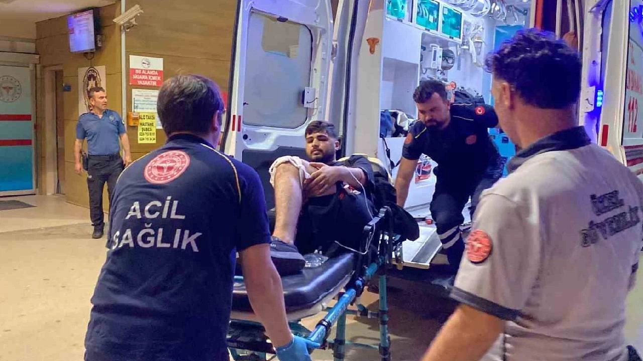 �neg�l'de silahla vurulan gen� yaraland�