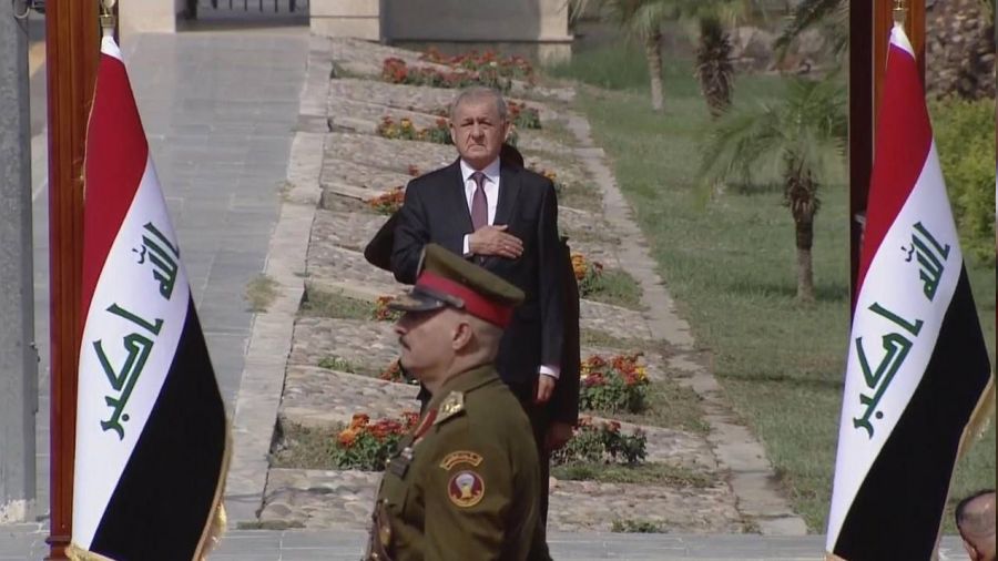 Irak'ın yeni Cumhurbaşkanı Reşit görevine resmen başladı