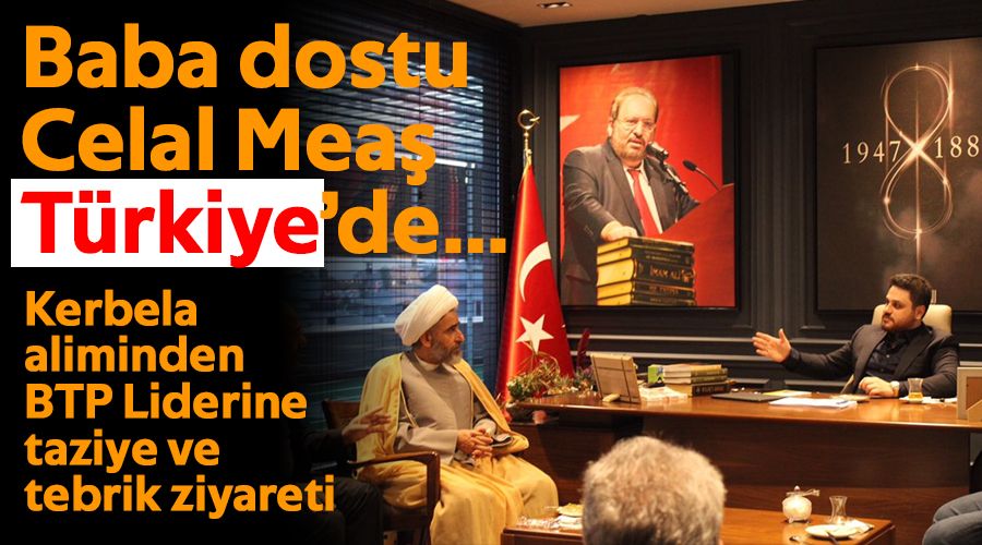 Irak’tan BTP liderine ziyaret