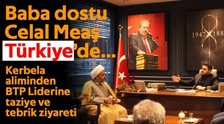 Irak’tan BTP liderine ziyaret