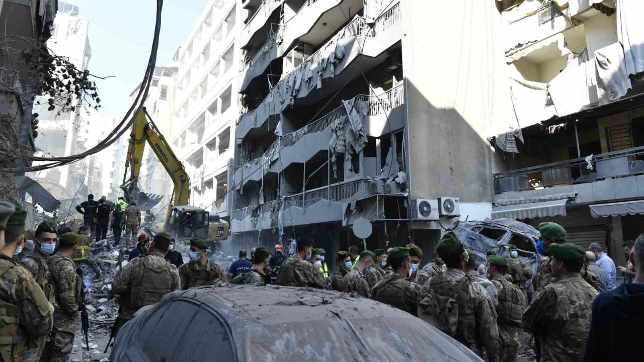 İsrail Beyrut'a saldırdı: Can kaybı 11 yaralı sayısı 63