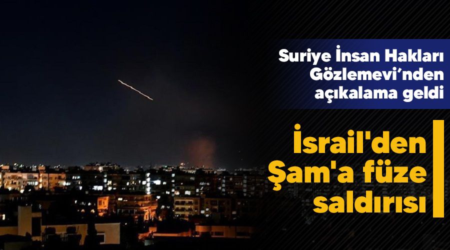 srail'den, am'a fze saldrs
