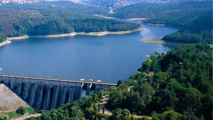 �stanbul'da barajlar�n y�zde 45'i doldu