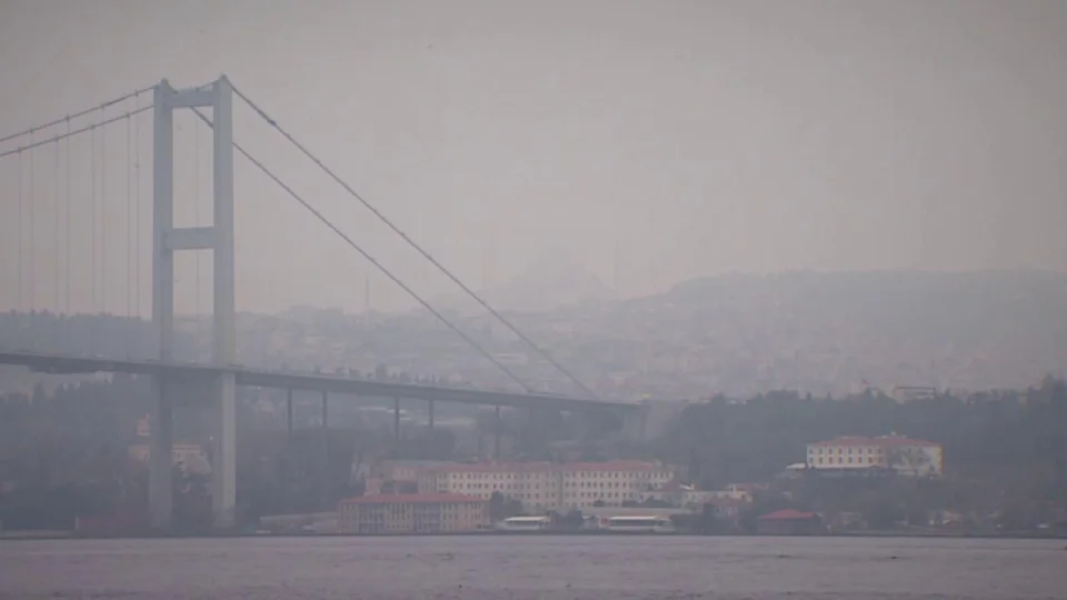�stanbul'da hava kirlili�i y�zde 3 artt�