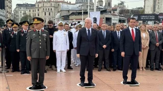 İstanbul'un kurtuluşunun 101. yıl dönümü Taksim'de kutlandı