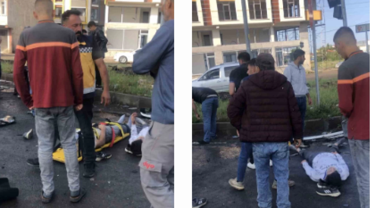 Kars'ta kazada can pazarı