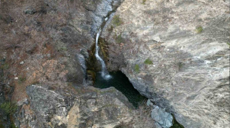 Kastamonu'da katmanlı şelale keşfedildi