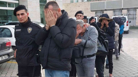 Kurye ile uyuşturucu sevkiyatına 6 tutuklama