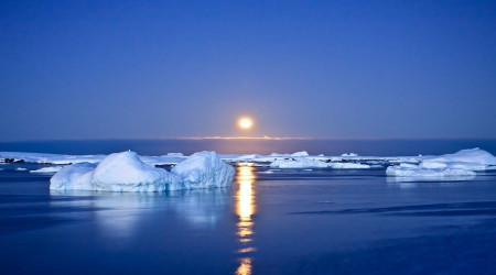 Kuzey Kutbu'ndaki scaklk 18 derece daha artarak rekor krd