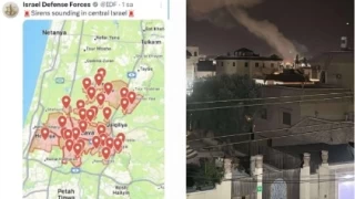 Lübnan'dan İsrail'e roket yağdı