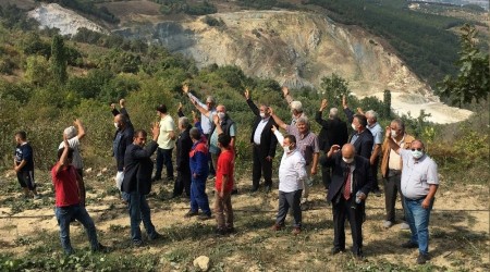 Mahalleleri tamamen toz altında kaldı