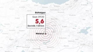 Malatya'da 5,6 b�y�kl���nde deprem