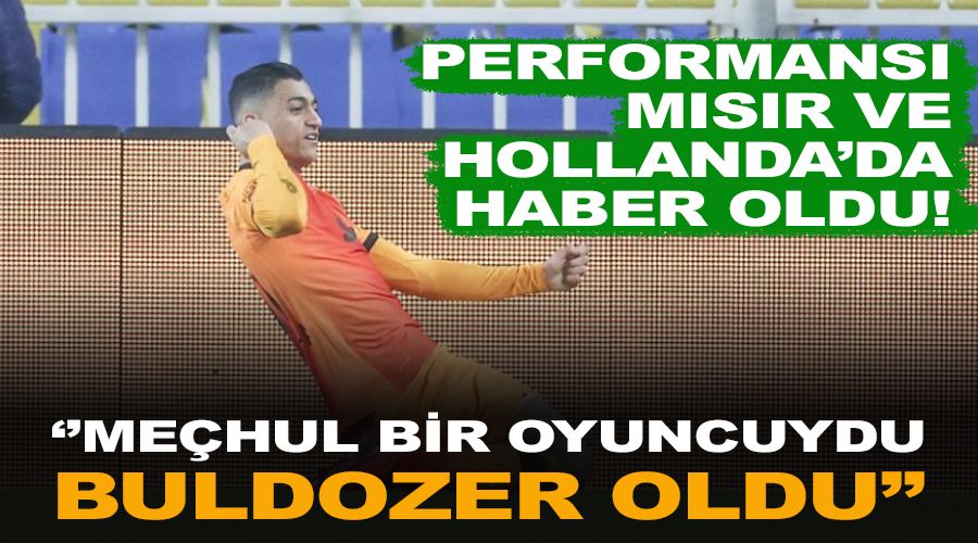 "Meçhul bir oyuncuydu, Buldozer oldu"