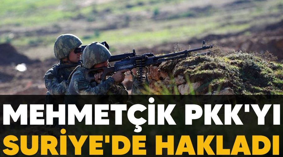  Mehmet�ik, PKK'y� Suriye'de haklad�