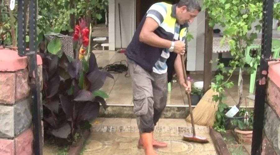  'Metrekareye yakla��k 50 kiloya yak�n ya��� oldu'