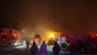 Meyve-sebze paketleme fabrikas yangn: Hasar gn aarnca ortaya kt