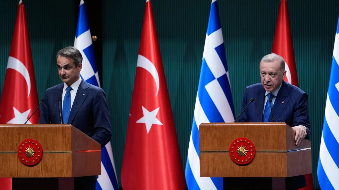 Miçotakis ile görüşen Erdoğan: Terörle mücadele konusunda Yunanistan'la mutabıkız