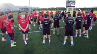 Milli Tak�m, Arizona'daki son �al��mas�n� yapt�