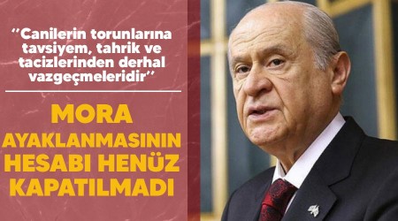 Mora Ayaklanmasının hesabı henüz kapatılmadı
