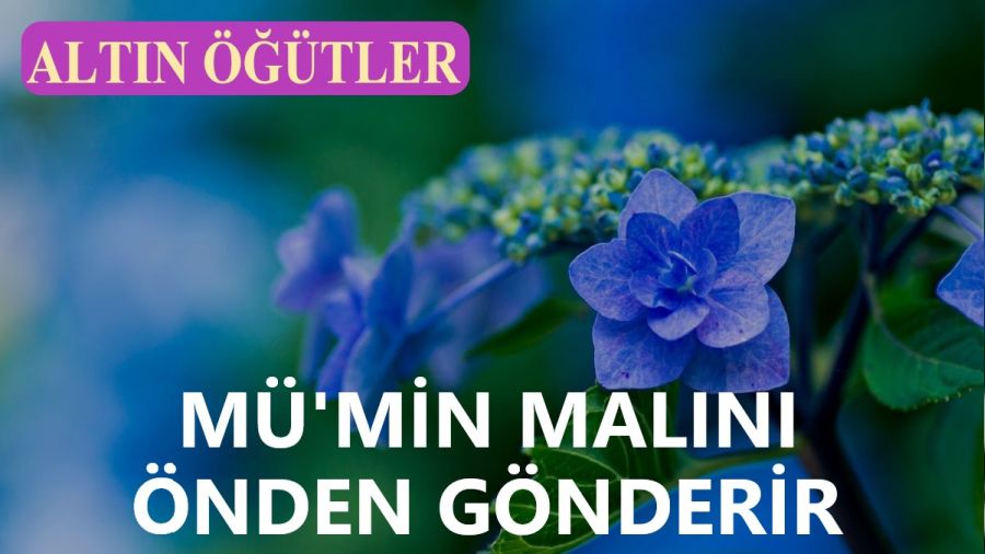 M��min, mal�n� �nden g�nderir