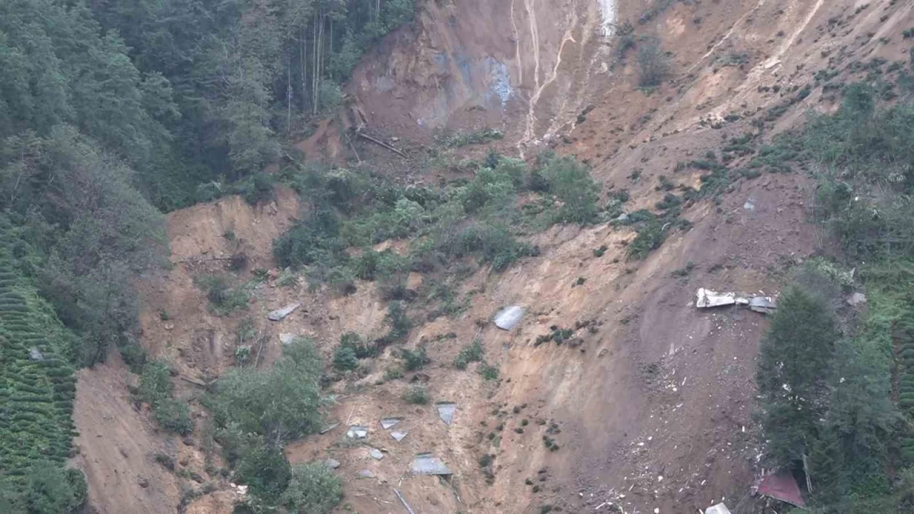 Rize'deki heyelan yaşandı, Türkiye'ye ders oldu