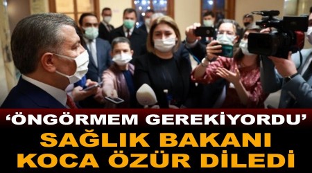 Salk Bakan Koca zr diledi