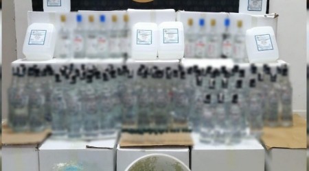 Samsun'da sahte içki operasyonu: 1 gözaltı
