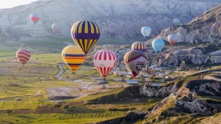 Scak Hava Balonu Turizmi Kltrel Mirasla Buluuyor