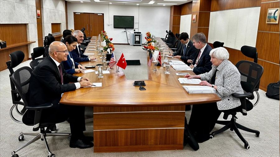 Şimşek Yellen ile görüştü