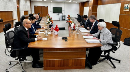 Şimşek Yellen ile görüştü