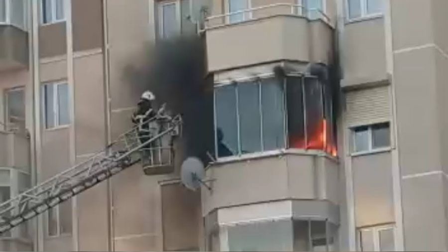 Tekirda'da korkutan yangn
