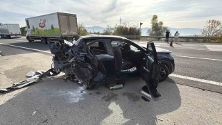 TEM'in Bolu geiinde feci kaza: 1 l, 4 yaral