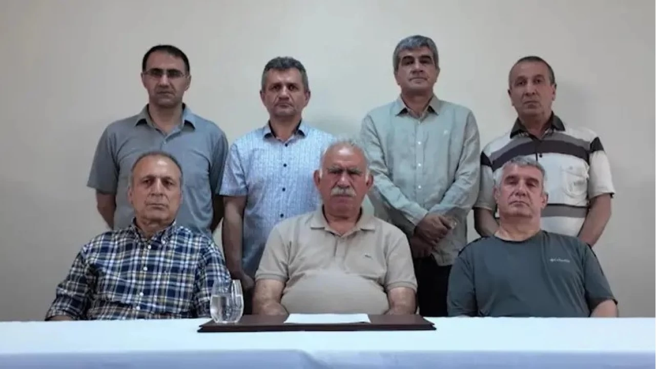 Teröristbaşı Öcalan'dan videolu mesaj