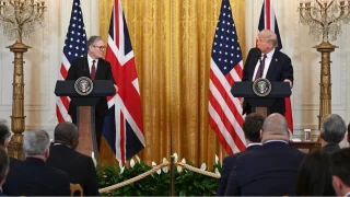 Trump, İngiltere Başbakanı Starmer'a yöneltilen Kanada sorusuna "Bu kadar yeter" dedi